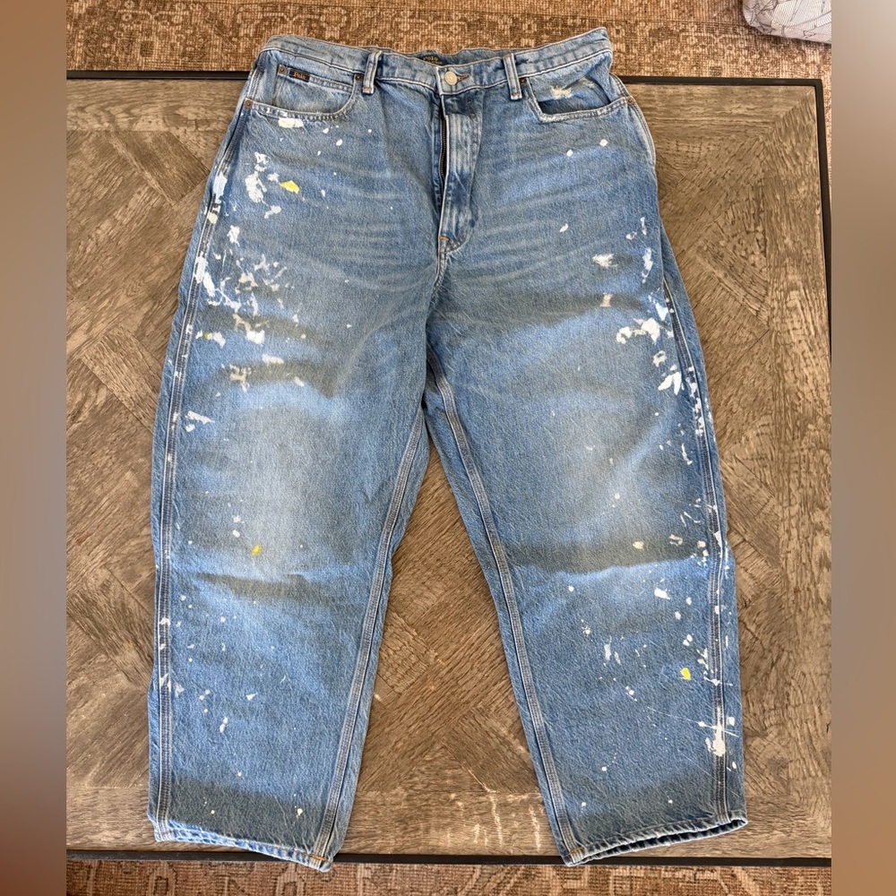 Polo Ralph Lauren Curved Tapered Jean COLOR: Matissa Wash
Style #: 0077356996 - Picture 5 of 14
